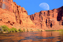 Colorado River Moon
