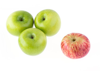 apple fruit isolated on white background