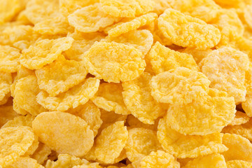 Sticker - corn flakes as background