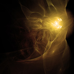 Wall Mural - licht im weltraum