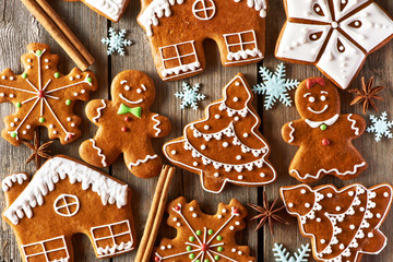 Sticker - Christmas homemade gingerbread cookies