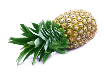 Wall Mural - Ripe juicy pineapple.