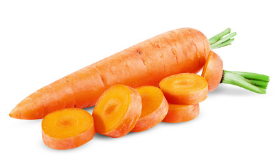 Canvas Print - fresh carrots