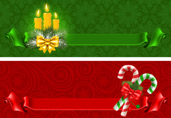 Poster - Christmas banners