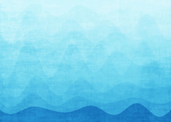 Fotomurali - Abstract blue wave background