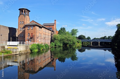 Cuadros en Lienzo The old Silk Mill, Derby © Arena Photo UK