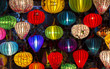 Lanterns at old town shop in Hoi An, Vietnam.