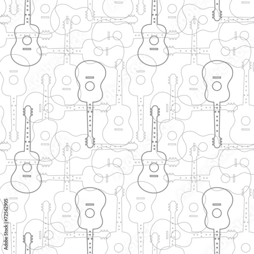 music-seamless-pattern-with-guitars-vector-illustration