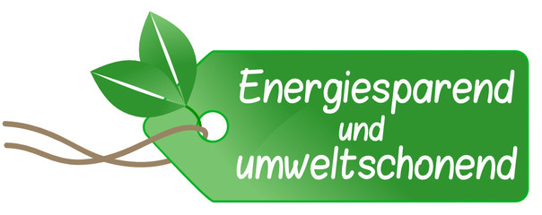 Wall Mural - Energiesparend und umweltschonend