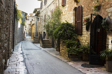  Old street in Tuscany