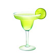 Margarita cocktail realistic