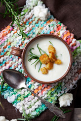 Wall Mural - Cauliflower soup