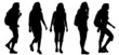 © majivecka - Vector silhouette of woman.