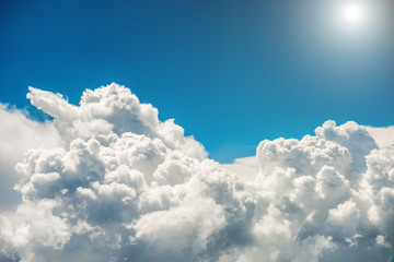 Poster - Blue clouds and sky