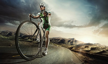 Sport. Road Cyclist