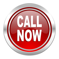 Leinwandbilder - call now icon