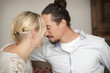 © bbtomas - Beautiful couple foreheads touching