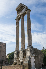 Foro Romano, Tempio Di Castore - Roma