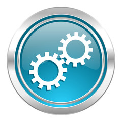 Aufkleber - gears icon, options sign