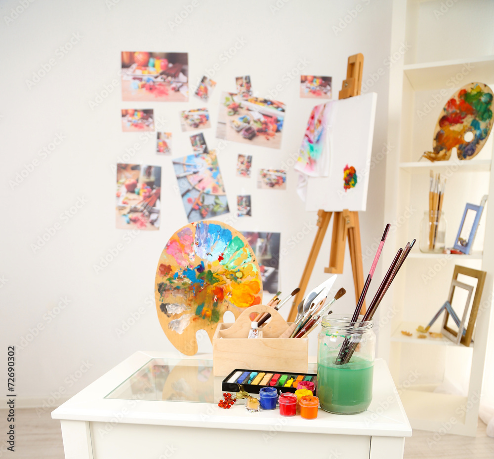 Professional art studio