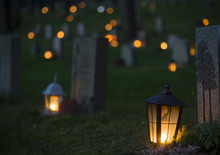 Lantern On Grave