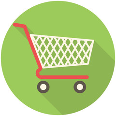 Wall Mural - Shopping cart icon