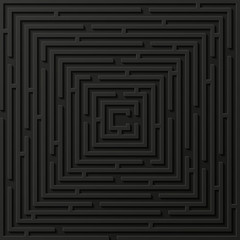 Wall Mural - Abstract background with labyrinth