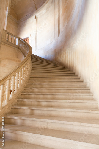 Naklejka nad blat kuchenny Marble Staircase