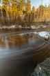 уральская река зимой, Россия