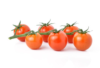 Wall Mural - Tomato isolated on white background
