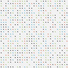 Aufkleber - color dotted background