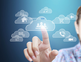 social network structure in hand
