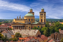 The Basilica Is The Only Classicist Building In Eger, Hungary.