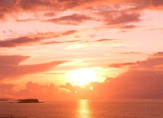 Poster - Bay View Evening Scene