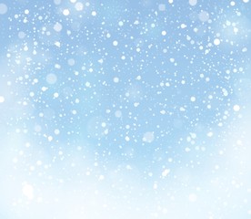 Wall Mural - Snow theme background 9