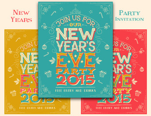 New Years Eve party invitation