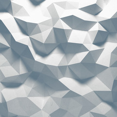 Poster - Abstract top lighted geometric paper background