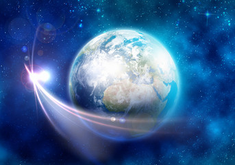 Wall Mural - Earth planet