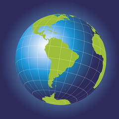 Wall Mural - South America