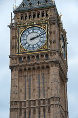 Fototapete - Clock face of Big Ben, London