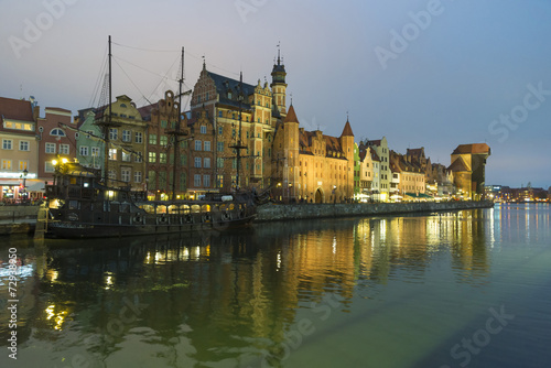 Naklejka na kafelki Gdansk