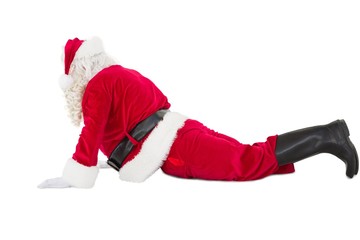 Poster - Santa claus in cobra pose