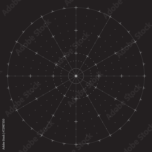 Fotografía Grid for modern virtual technology user interface HUD