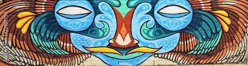Graffiti Street Art Wall © Moniquer Tomulescu