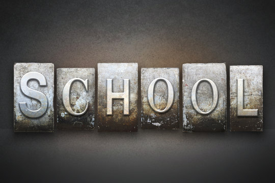 School Letterpress