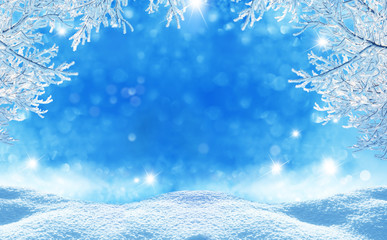 winter christmas background