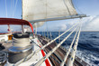 rope on sail boat