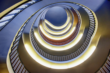 Poster - spiral staircase