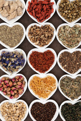 Wall Mural - Herbal Tea Selection