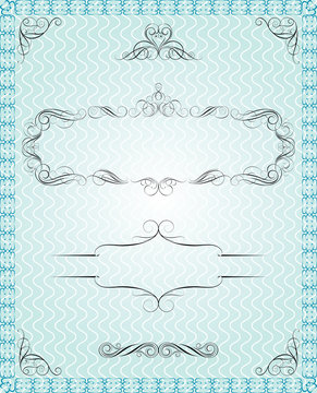 Document retro background